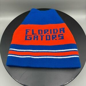 Florida Gators Winter Knit Beanie Adult Orange Blue NCAA